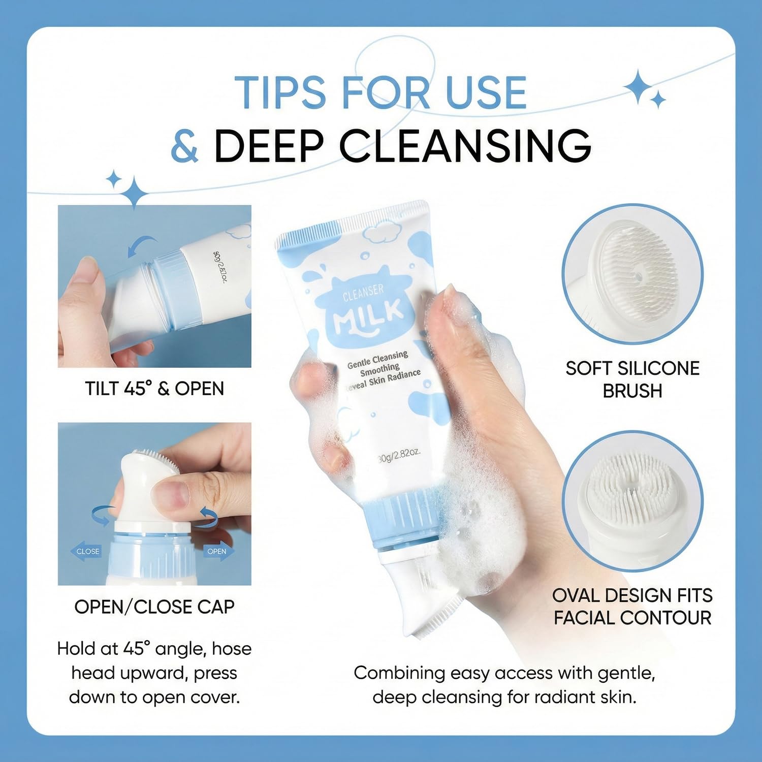 MOONGAZE Milk Skincare Set 11-in-1 for Kids & Teens – Gentle Hydration Kit