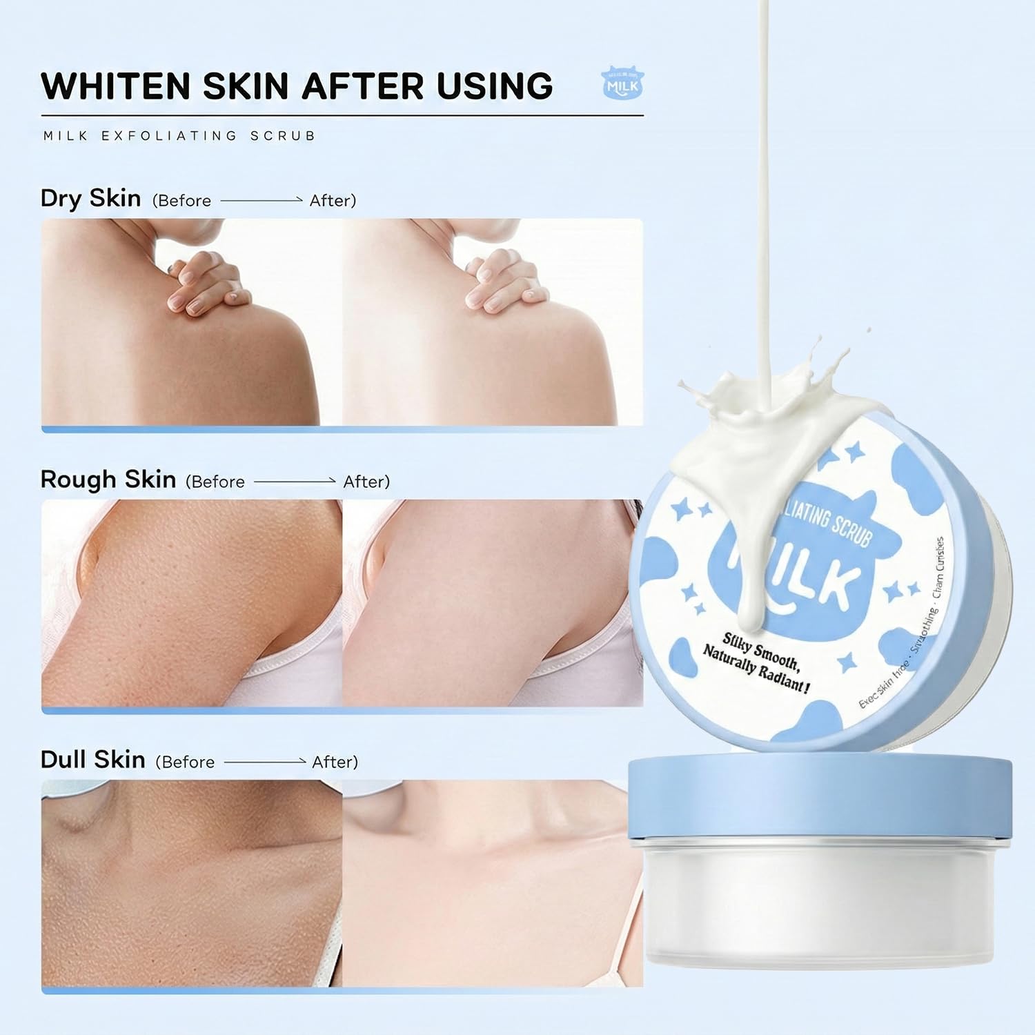 MOONGAZE Milk Skincare Set 11-in-1 for Kids & Teens – Gentle Hydration Kit