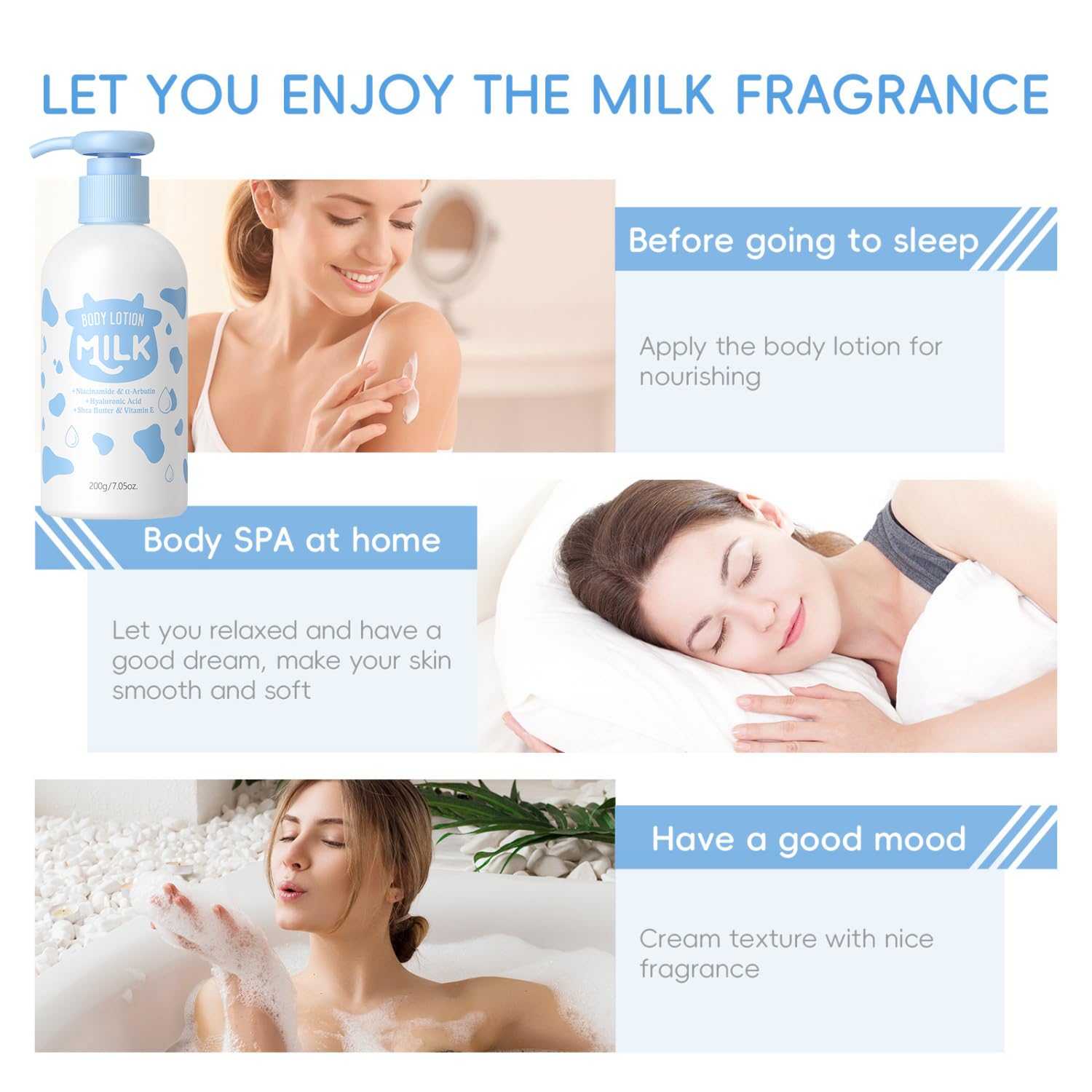 MOONGAZE Milk Skincare Set 5-in-1 for Kids & Teens (8-12) – Gentle Bath & Hair Care
