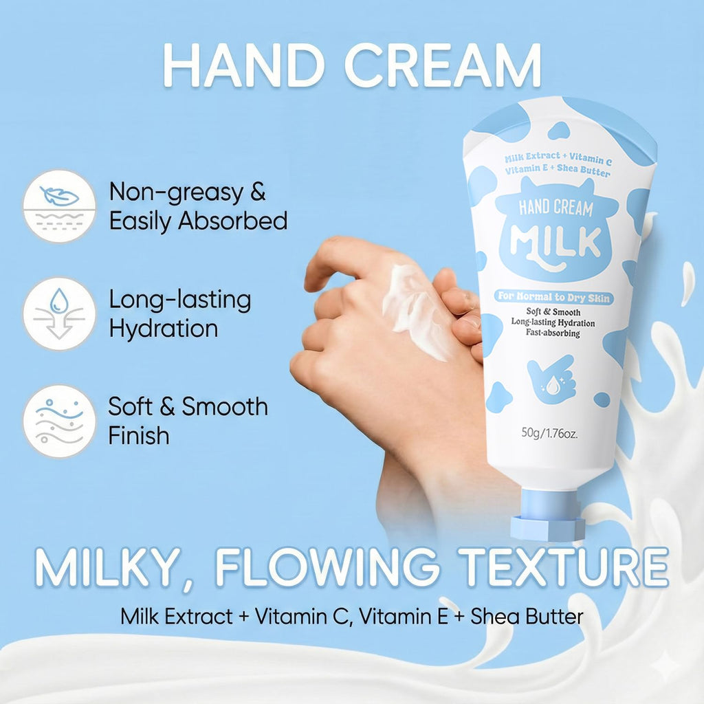 MOONGAZE Milk Skincare Set 7-in-1 for Kids & Teens | Gentle Bathing Kit