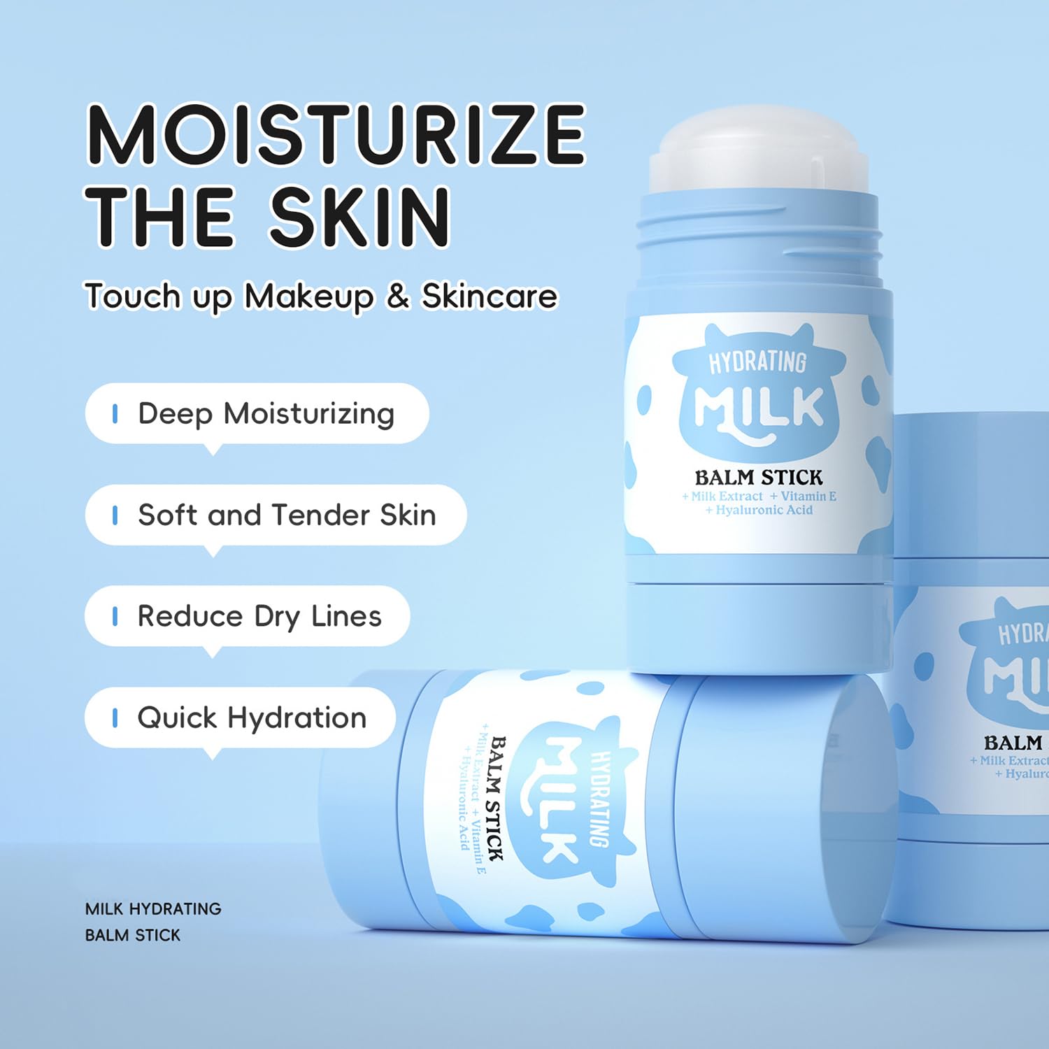 MOONGAZE Milk Skincare Set 7-in-1 for Kids & Teens | Gentle Bathing Kit