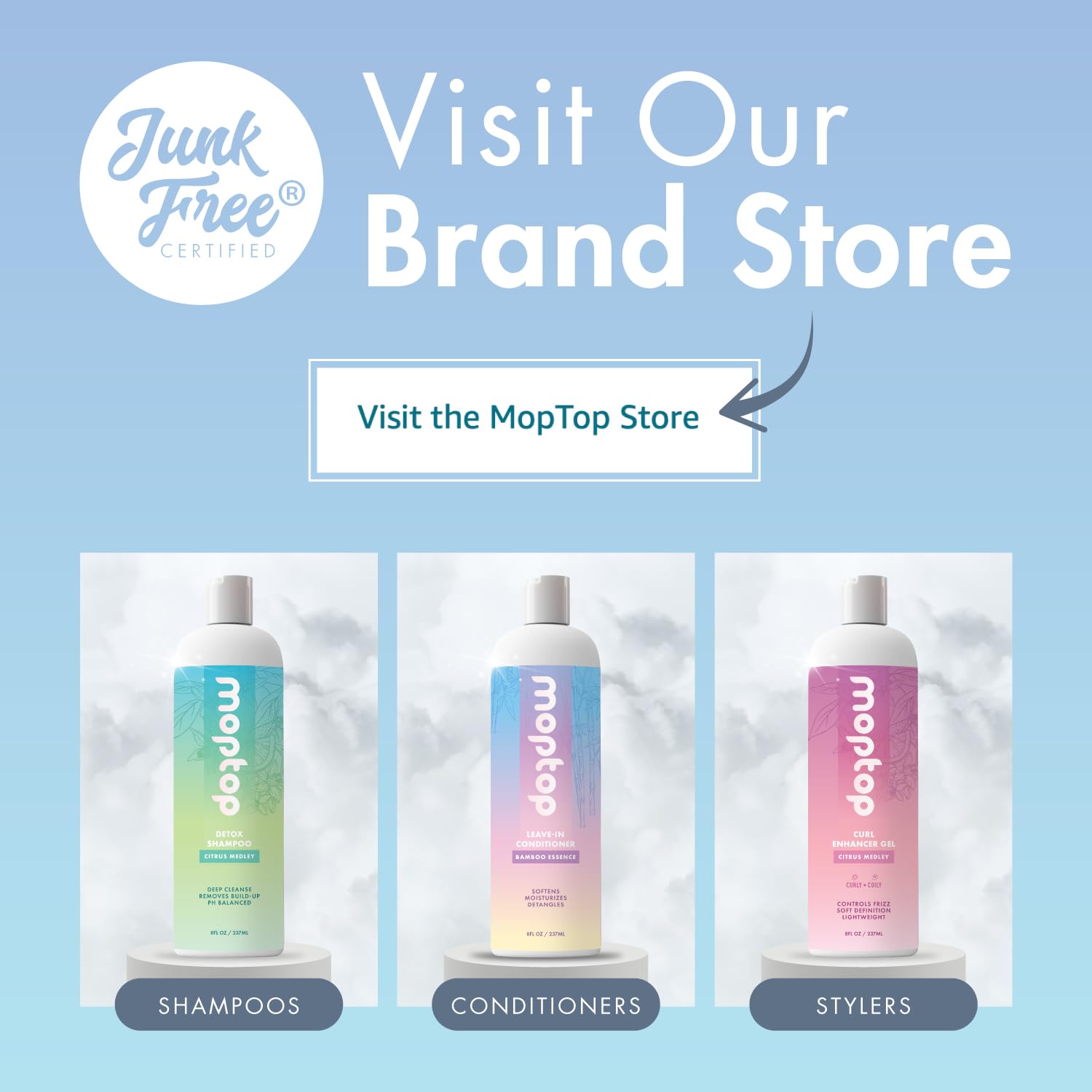 MopTop Curly Hair Gel + Mongongo Oil Bundle — Frizz-Free Definition for All Curl Textures
