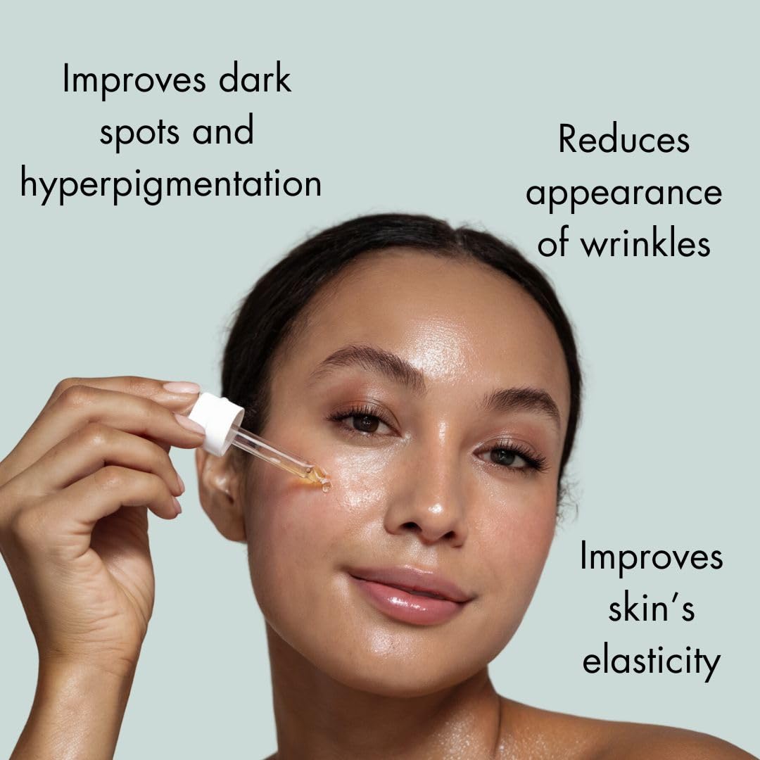 Morning Person Stem-C Vitamin C Brightening Serum | Ferulic, Hyaluronic Acid & Vitamin E