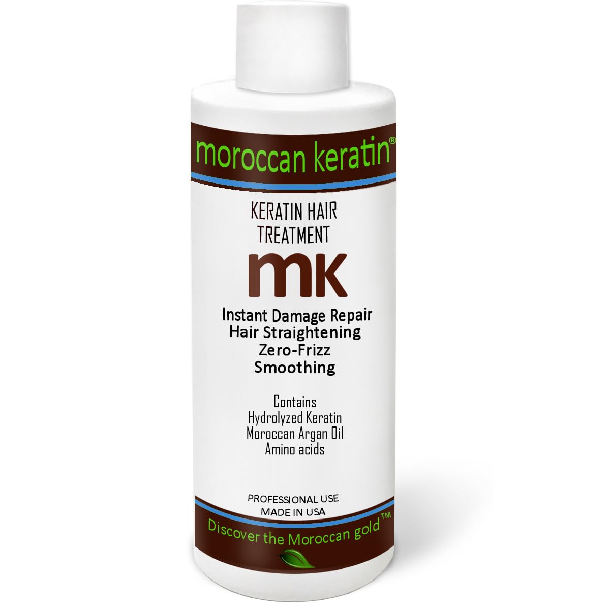 Moroccan Keratin Brazilian Hair Treatment – Professional Grade, 4oz