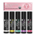 Moroccan Magic Organic Lip Balm 5-Piece Gift Set | Ultra-Hydrating Argan Oil Lip Care