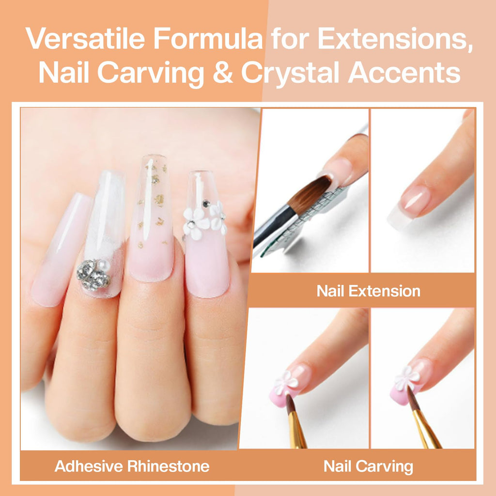 Morovan Acrylic Powder Set – 12 Colors for Nail Art & Extensions