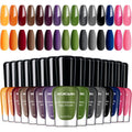 Morovan Dark Nail Polish Set – 15 Shades, Quick-Dry, Giftable Kit