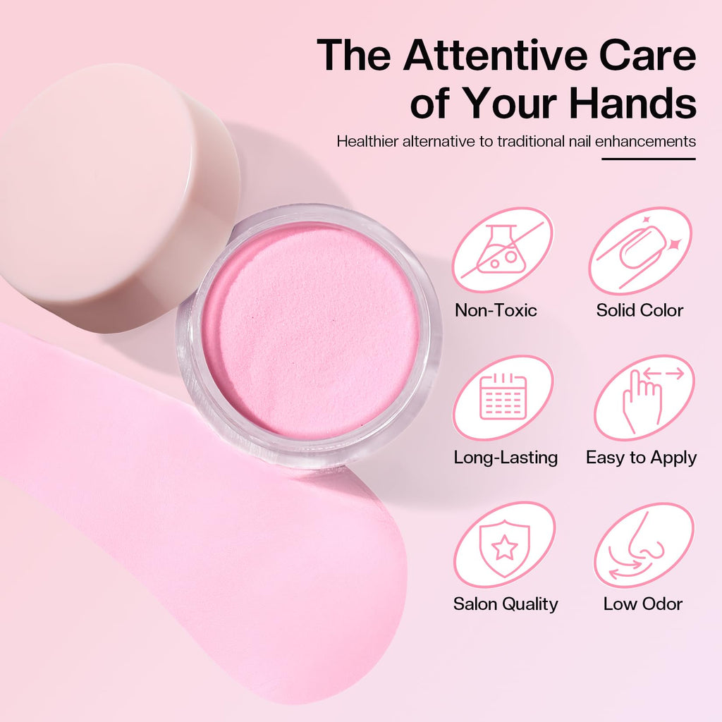 Morovan Acrylic Nail Kit for Beginners – All-in-One DIY Nail Starter Set with UV Lamp, Polish & Tools