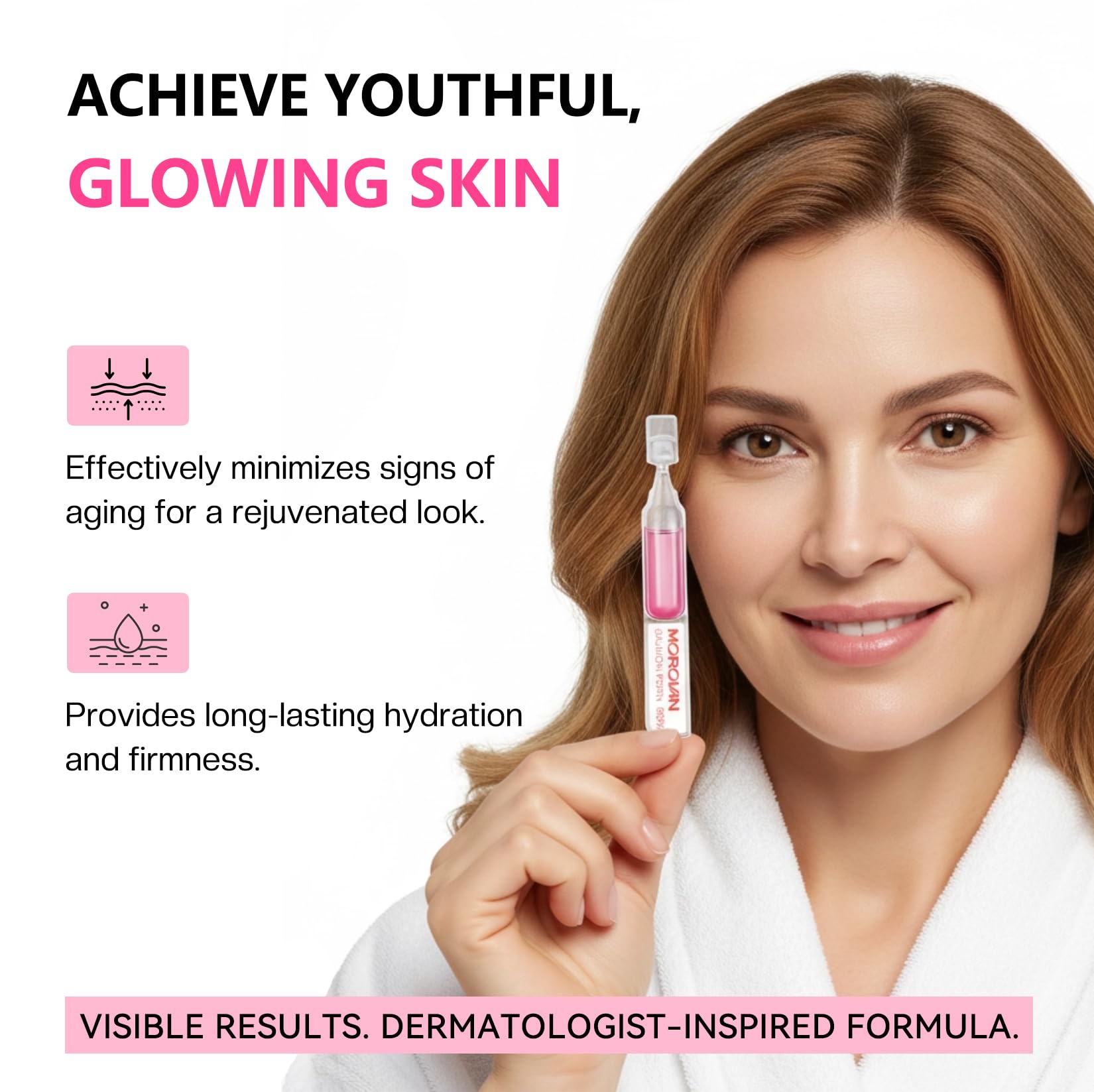 Morovan Salmon DNA Firming Serum – 99% PDRN Triple Concentrate for Wrinkles