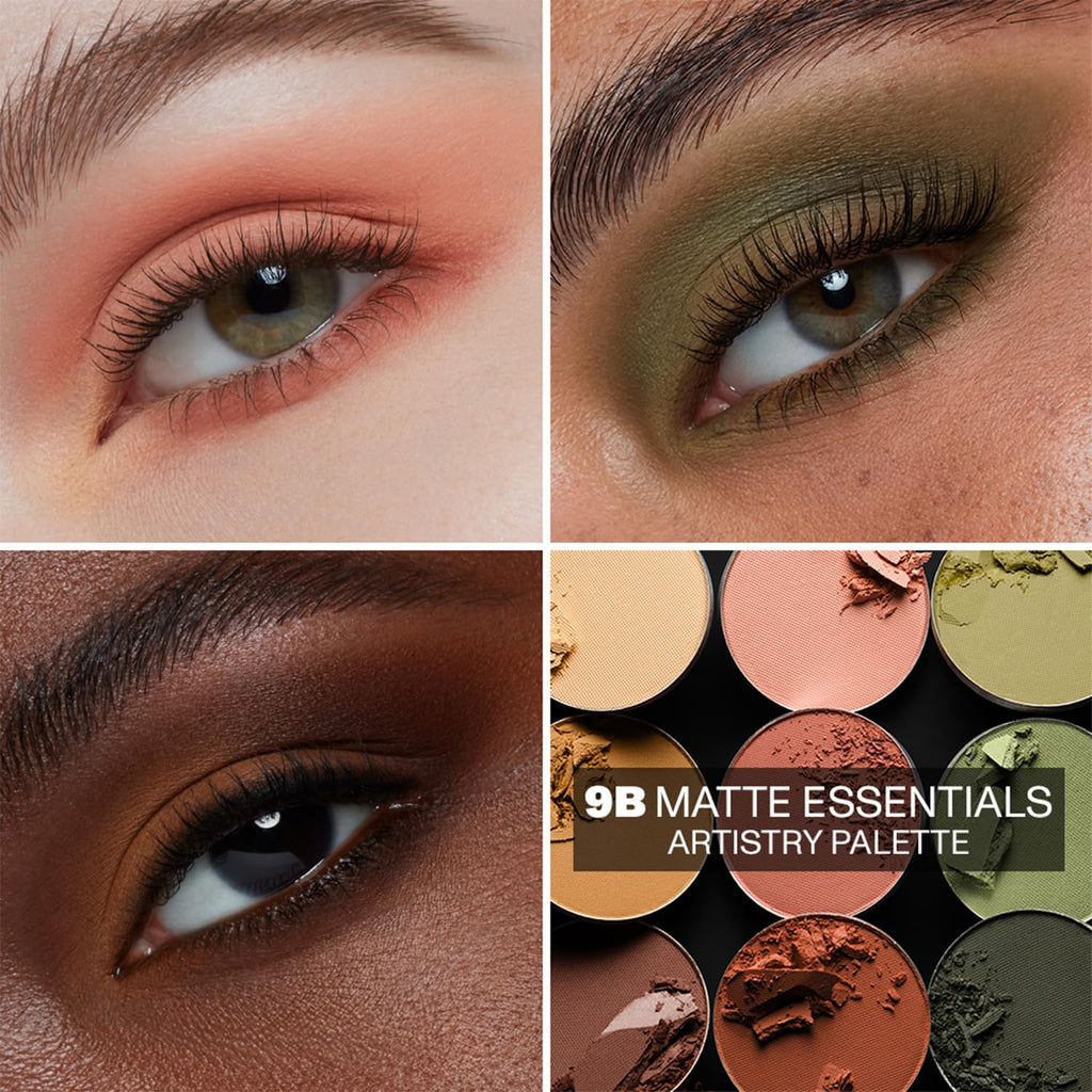 MORPHE 9B Matte Essentials Palette – Warm Neutrals, High-Pigment Matte Eyeshadows