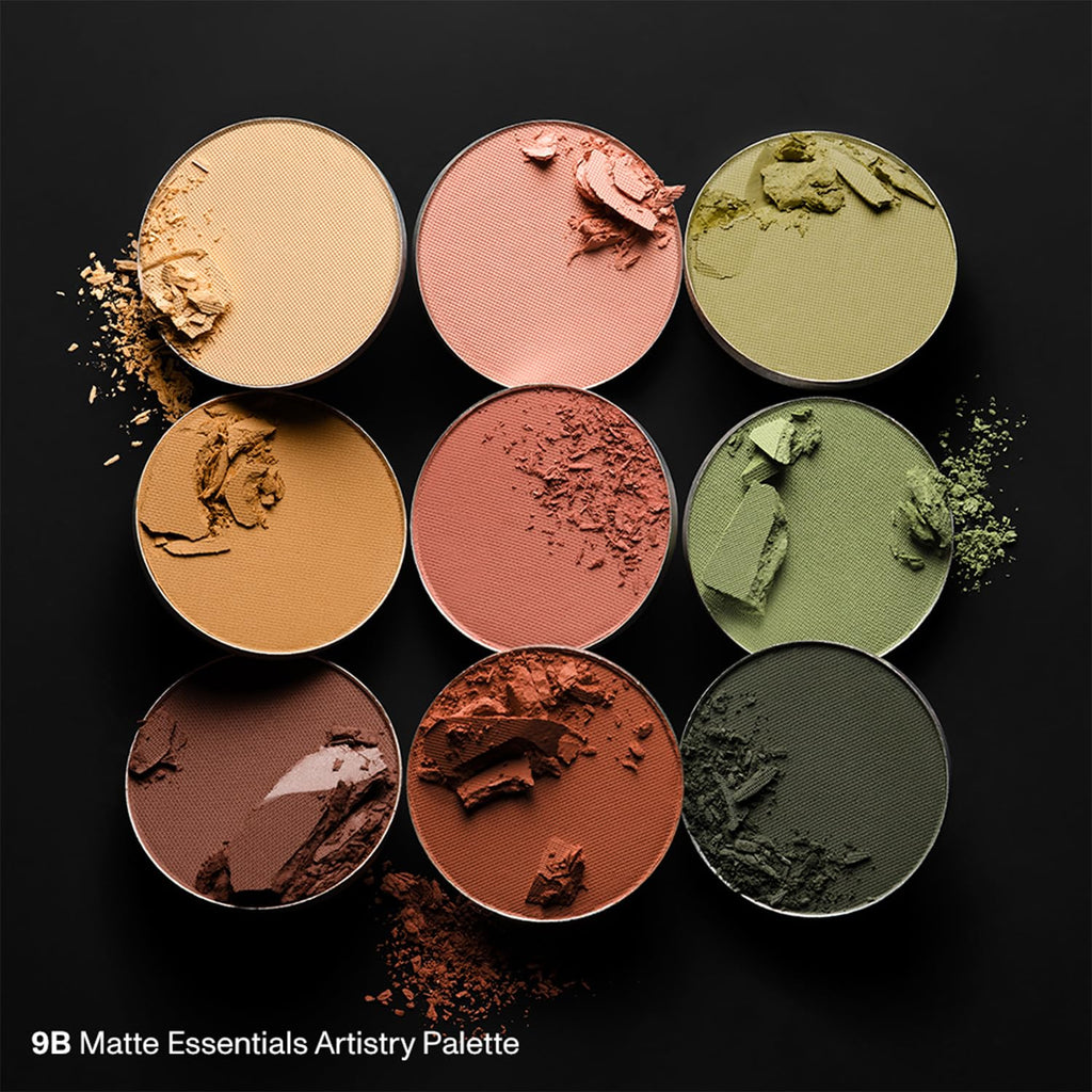 MORPHE 9B Matte Essentials Palette – Warm Neutrals, High-Pigment Matte Eyeshadows