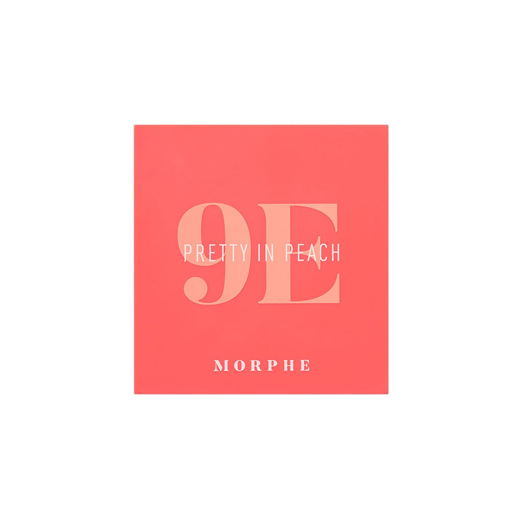 MORPHE 9E Pretty In Peach Palette | Peach & Brown Matte & Shimmer Eye Makeup