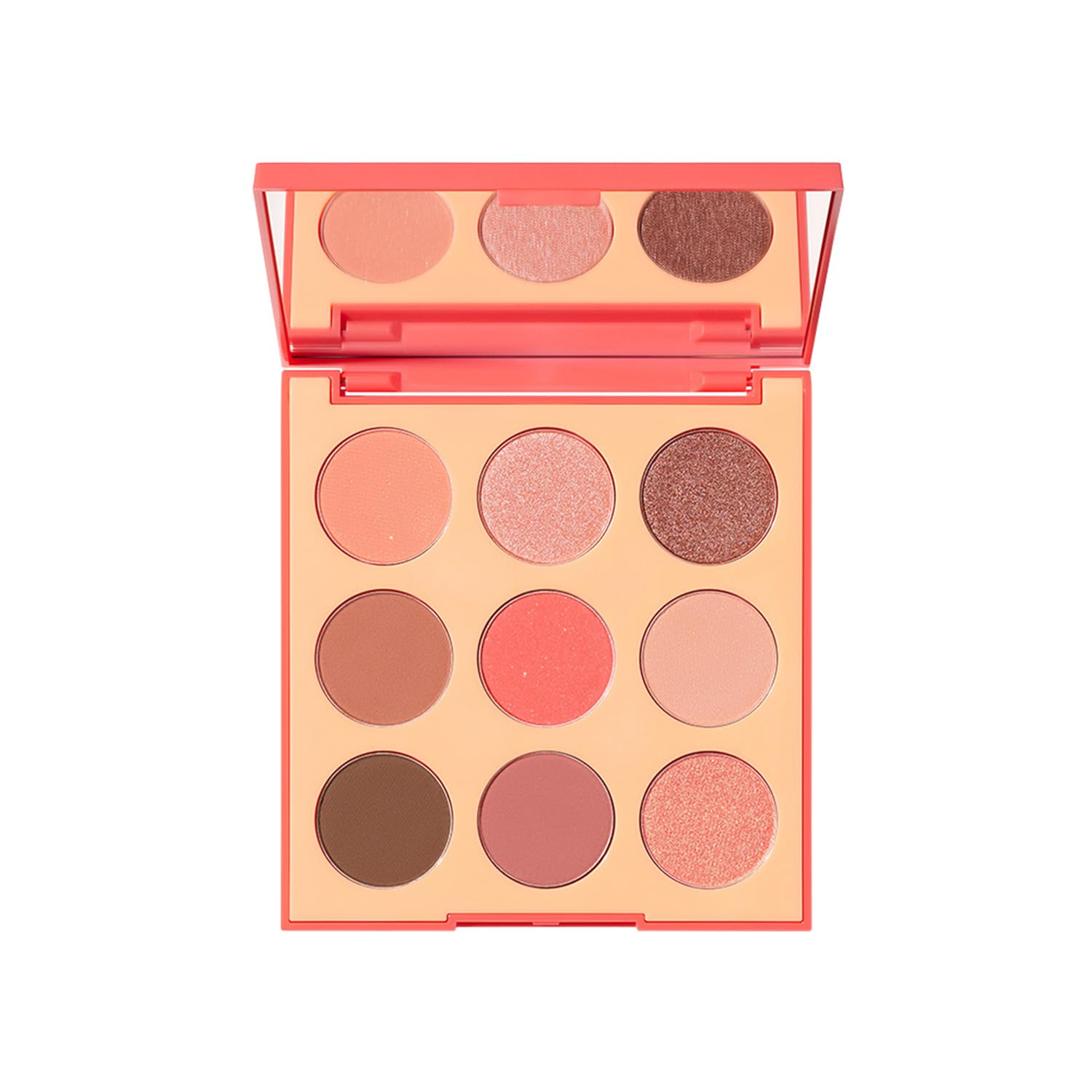MORPHE 9E Pretty In Peach Palette | Peach & Brown Matte & Shimmer Eye Makeup