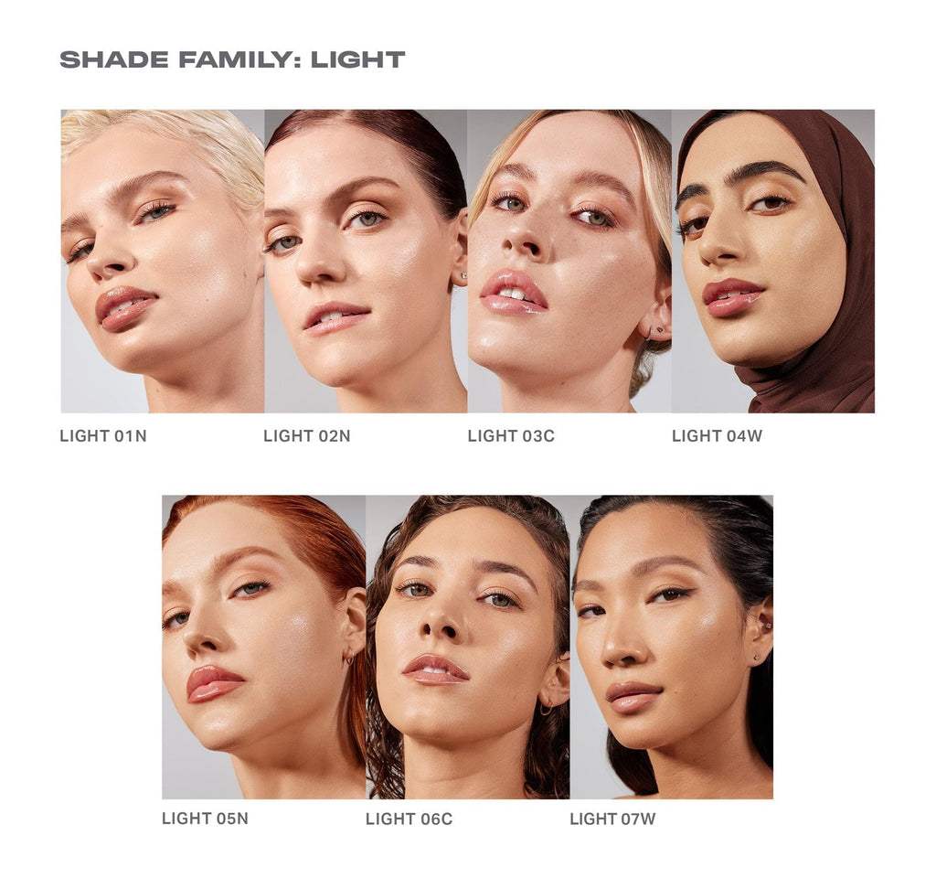 Morphe Lightform Dewy Foundation – Hydrating, Buildable Coverage (Light 04W)