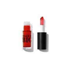 MORPHE Make It Big Brilliant Lip Plumper Haute Red, 0.13 oz – Hyaluronic Acid Lip Gloss