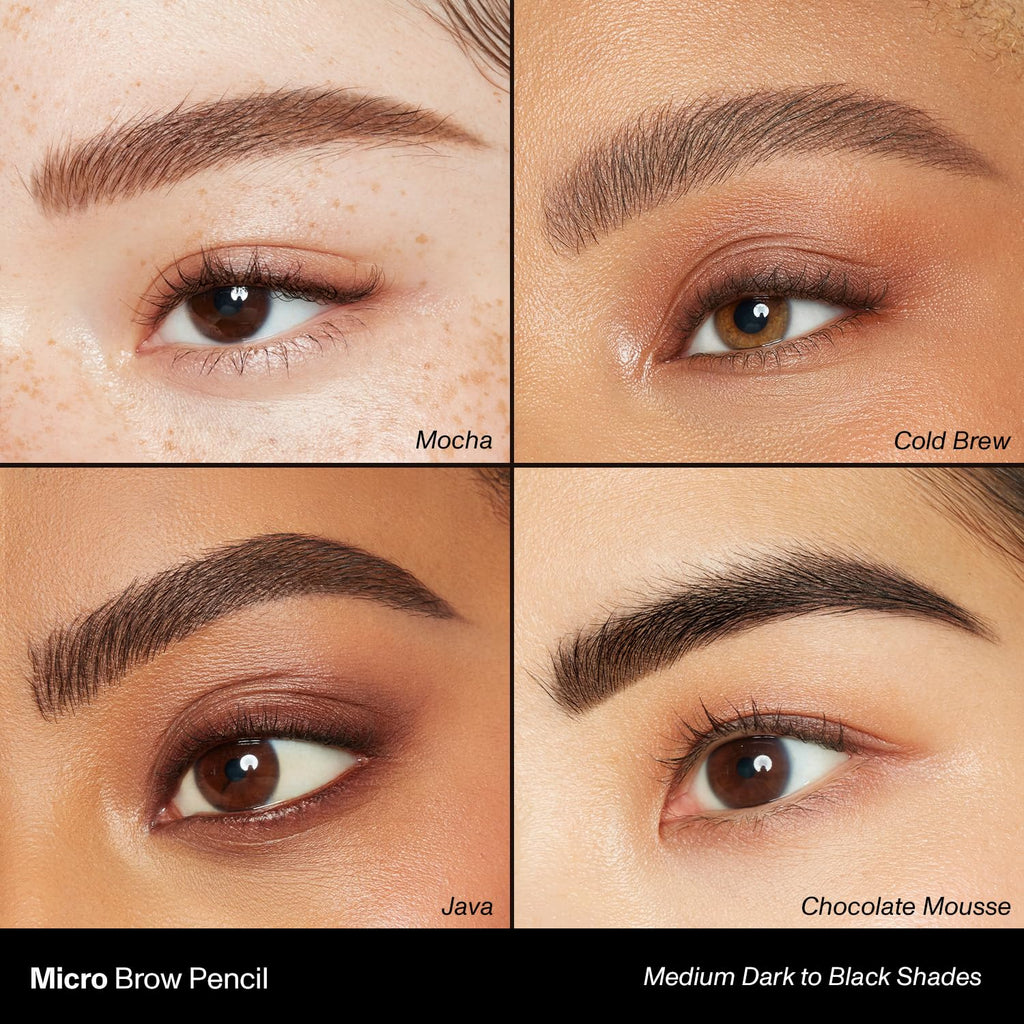 MORPHE Micro Dual Eyebrow Pencil in Java — Retractable, Ultra-Precise Tip