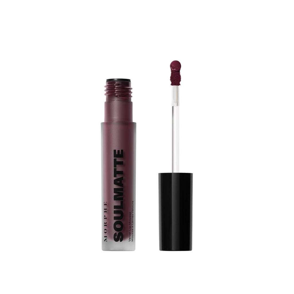 Morphe Soulmatte Velvet Lip Mousse – Air-Whipped Matte Lipstick with Vitamin E