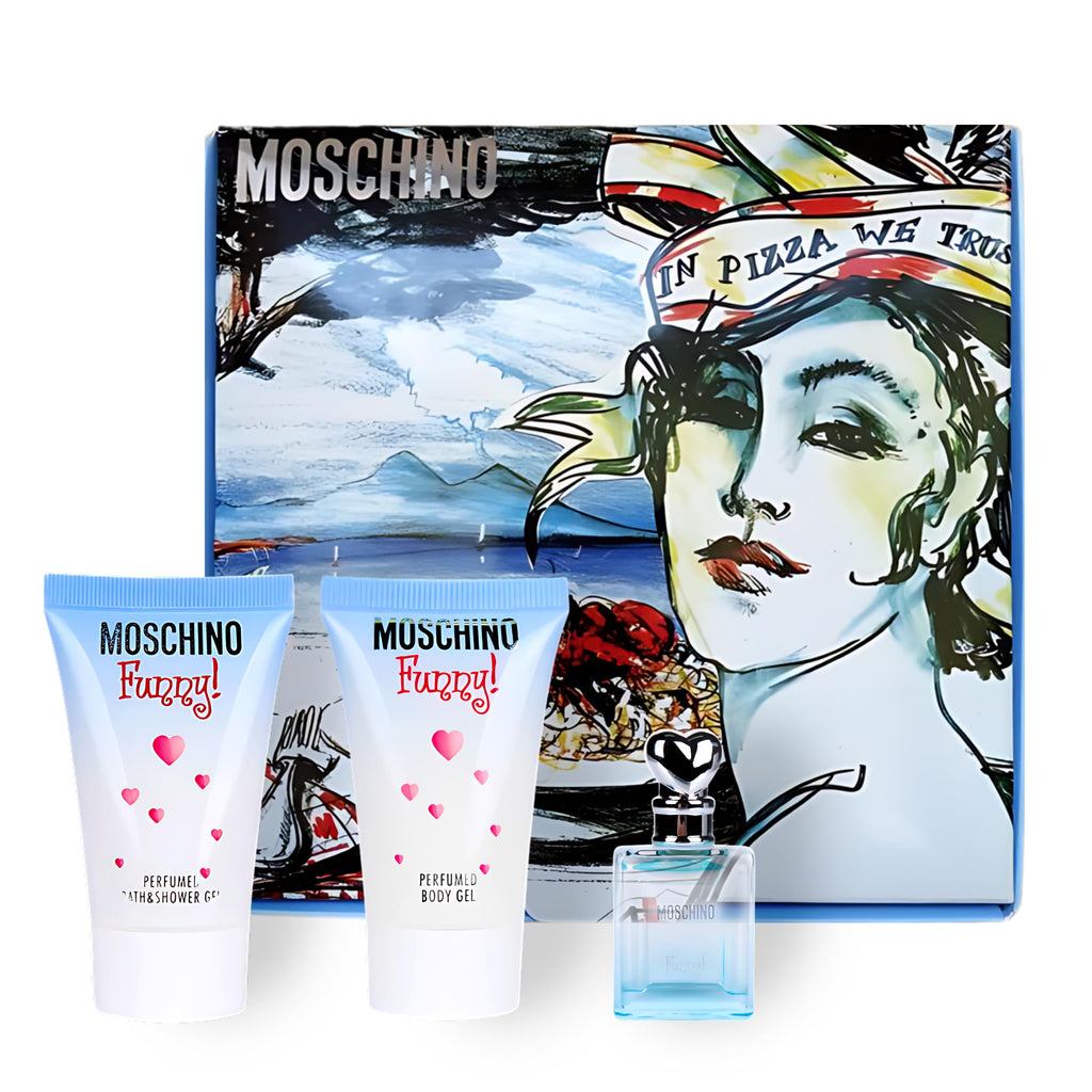 Moschino Funny Gift Set for Women – Mini Perfume & Lotion Collection | Moschino Beauty