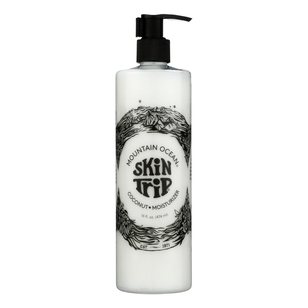 Mountain Ocean Skin Trip Coconut Body Lotion – 16 oz Pump, Lightweight, Fast-Absorbing Moisturizer