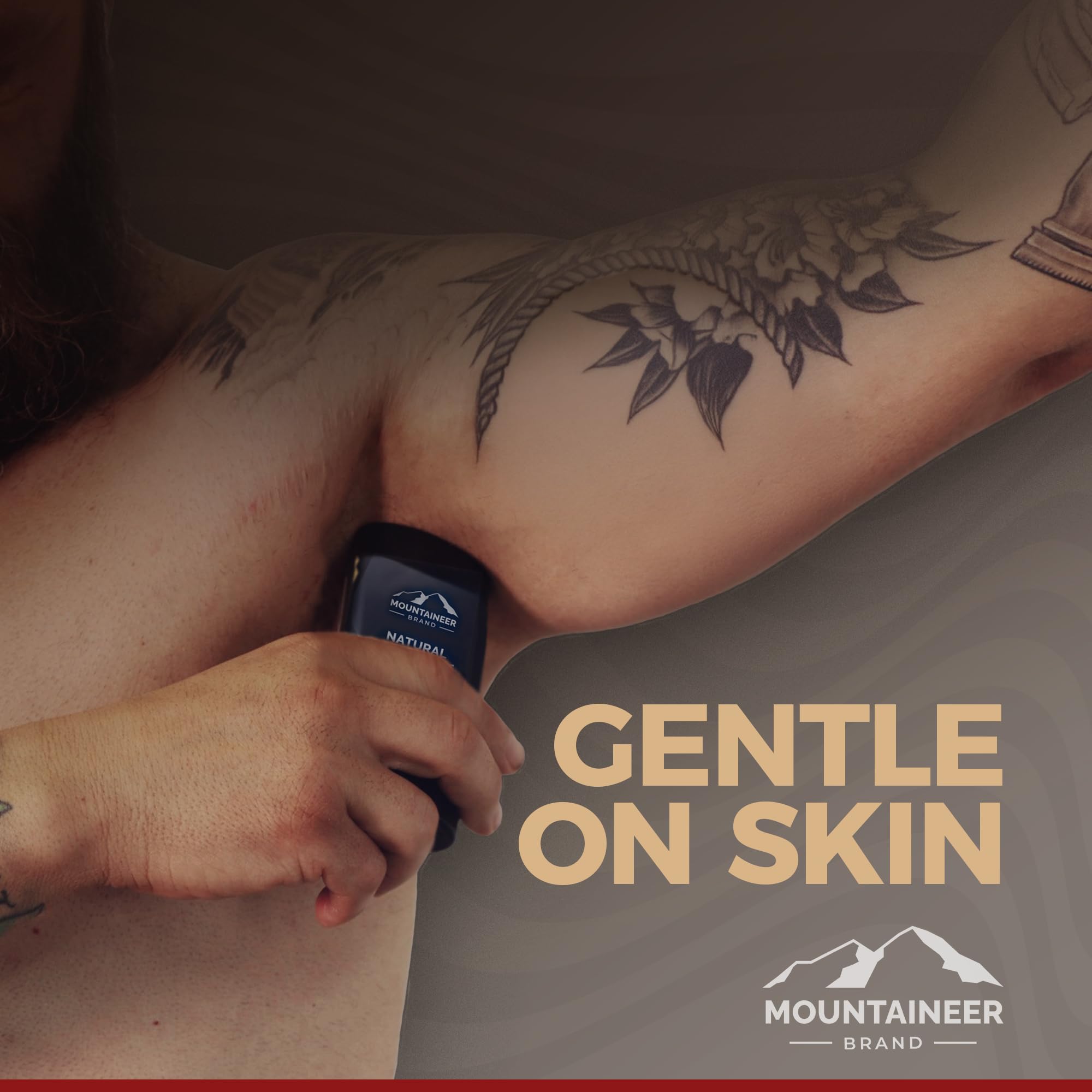 Mountaineer Brand Natural Deodorant for Men | Aluminium Free | Timber Scent | Made in West Virginia | 2.65 oz