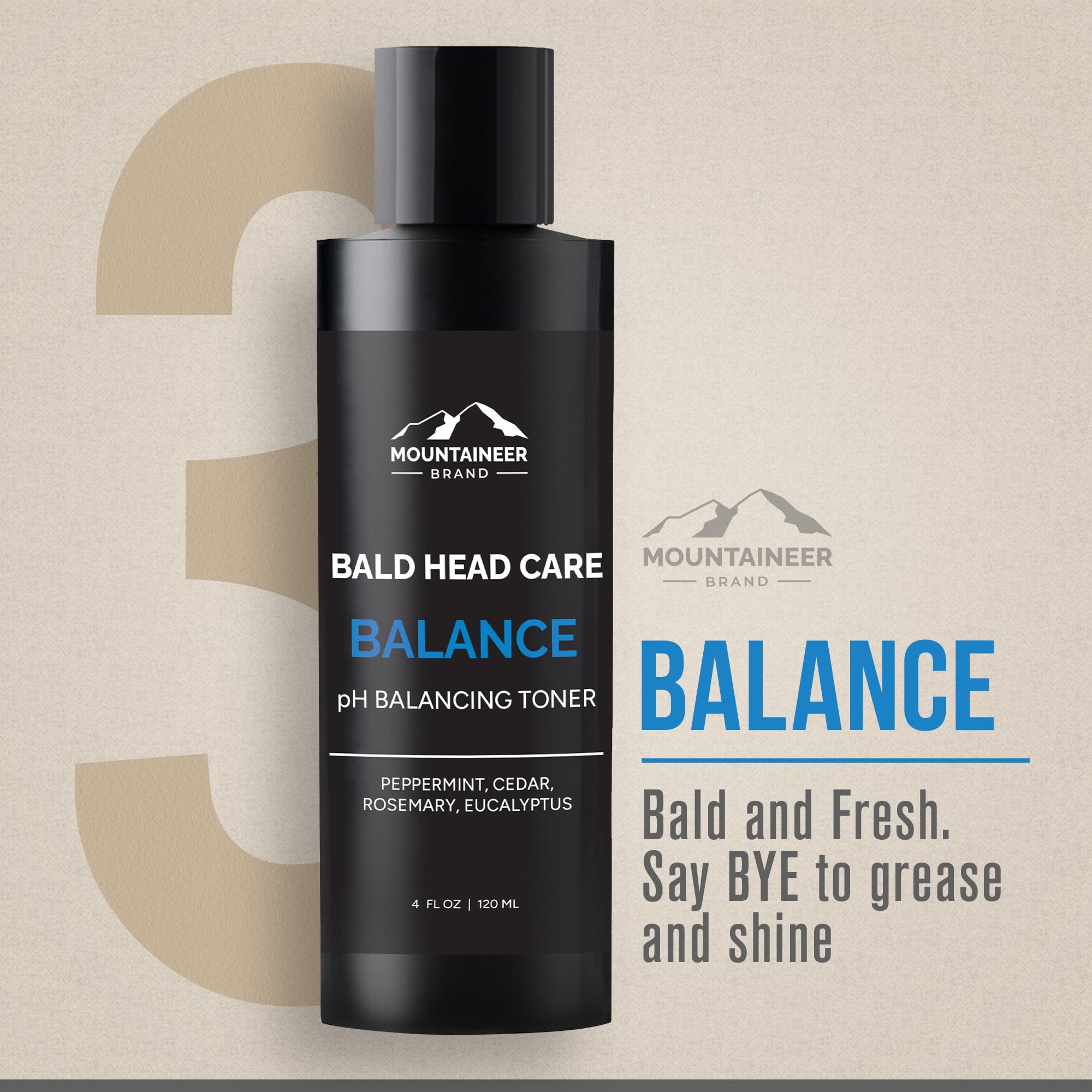 Mountaineer Brand Ultimate Bald Head Care Bundle for Men | 5-Step All-Natural Skincare