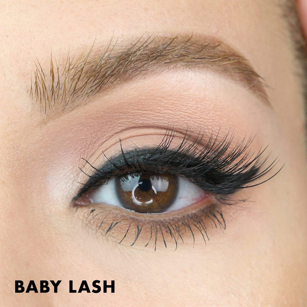 MoxieLash Baby Magnetic Eyelashes – Reusable, No Glue or Alcohol, Subtle Cat-Eye (1 Pair)