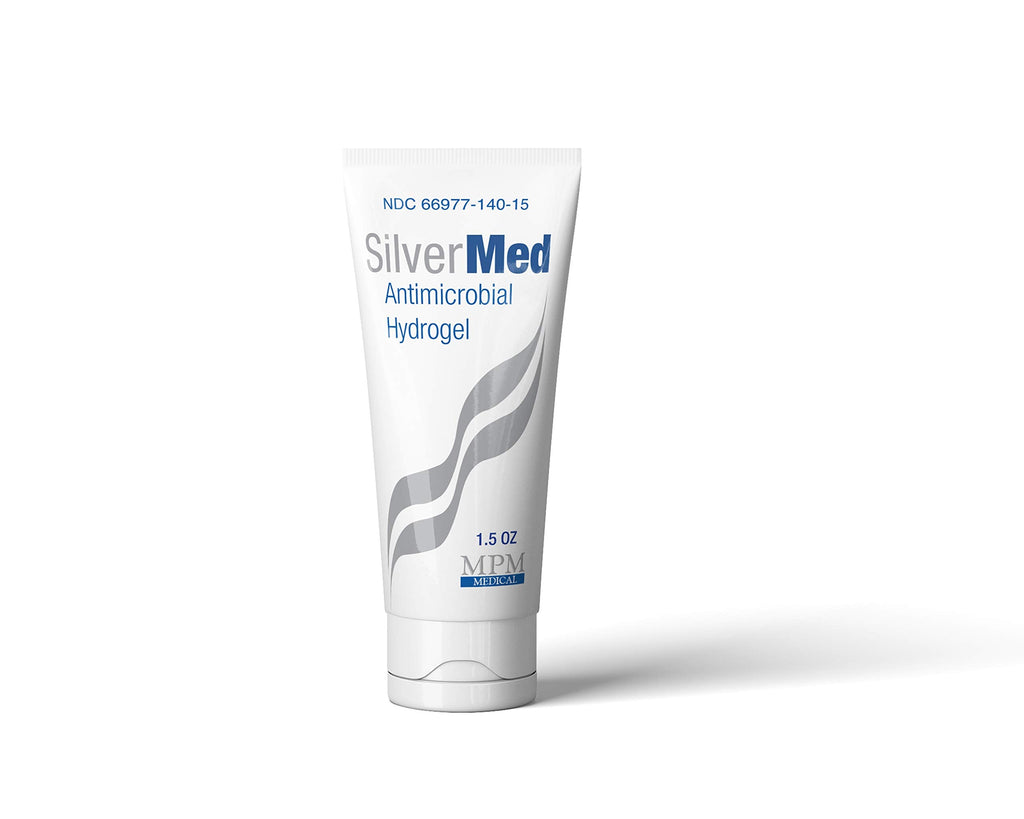 MPM Medical SilverMed Antimicrobial Hydrogel Wound Gel, 1.5oz | Silver-Ion Wound Care