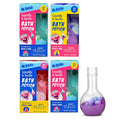 Mr. Bubble Kids Original Bath Bomb Potions – Colorful Fizzy Fun Bath Beaker Toys (Pack of 4)