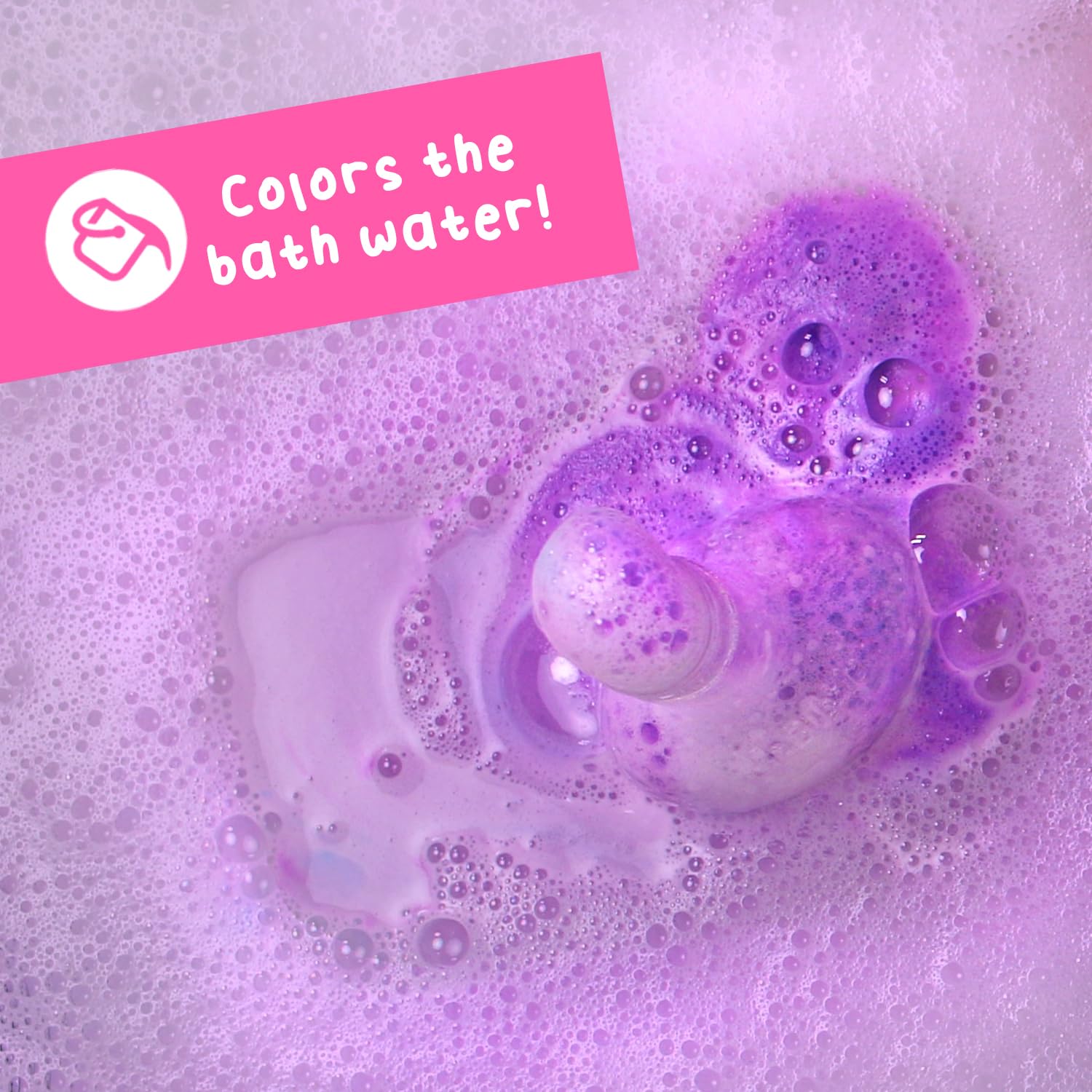 Mr. Bubble Kids Original Bath Bomb Potions – Colorful Fizzy Fun Bath Beaker Toys (Pack of 4)