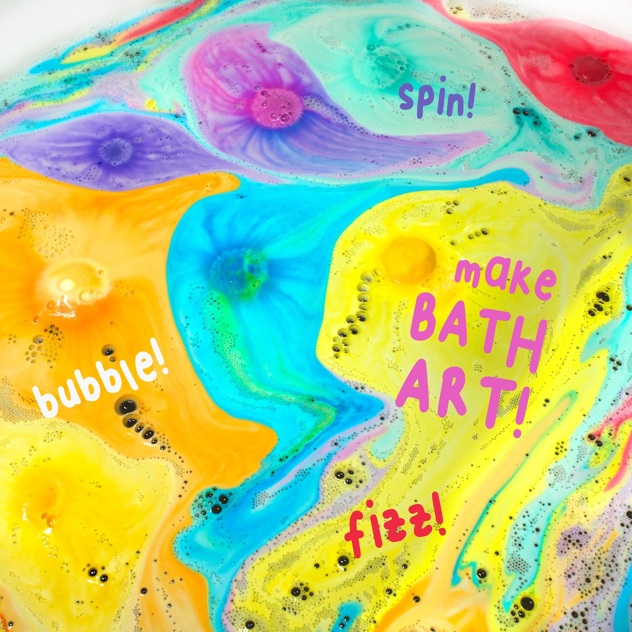 Mr. Bubble Galaxy Bath Bombs – 8 Planet-Themed Bubbles, Bubble Gum Scent