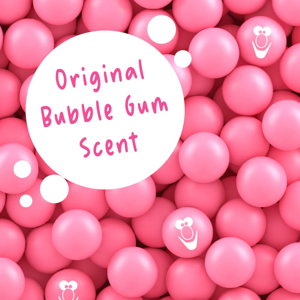 Mr. Bubble Original Bubble Bath – Bubblegum Scent, 8 oz Retro Bottle, 4-Pack