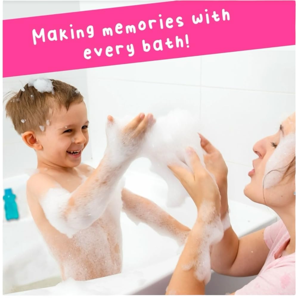 Mr Bubble Sweet Treats Bath Set — Lollipop Fizzer, Gummy Bear Bubble Bath, Bath Potion & Soap Stickers