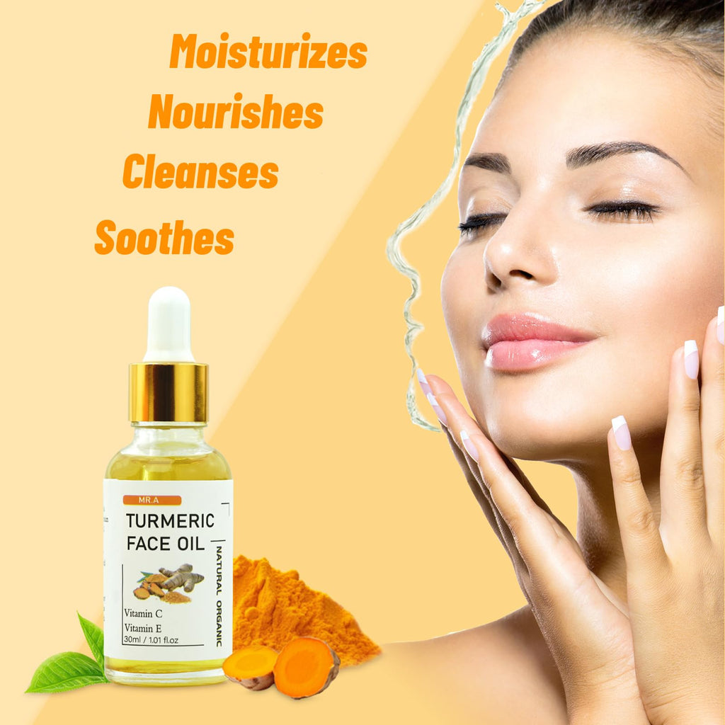 MR.A Turmeric Soap Bar & Turmeric Oil Set – Face & Body Care