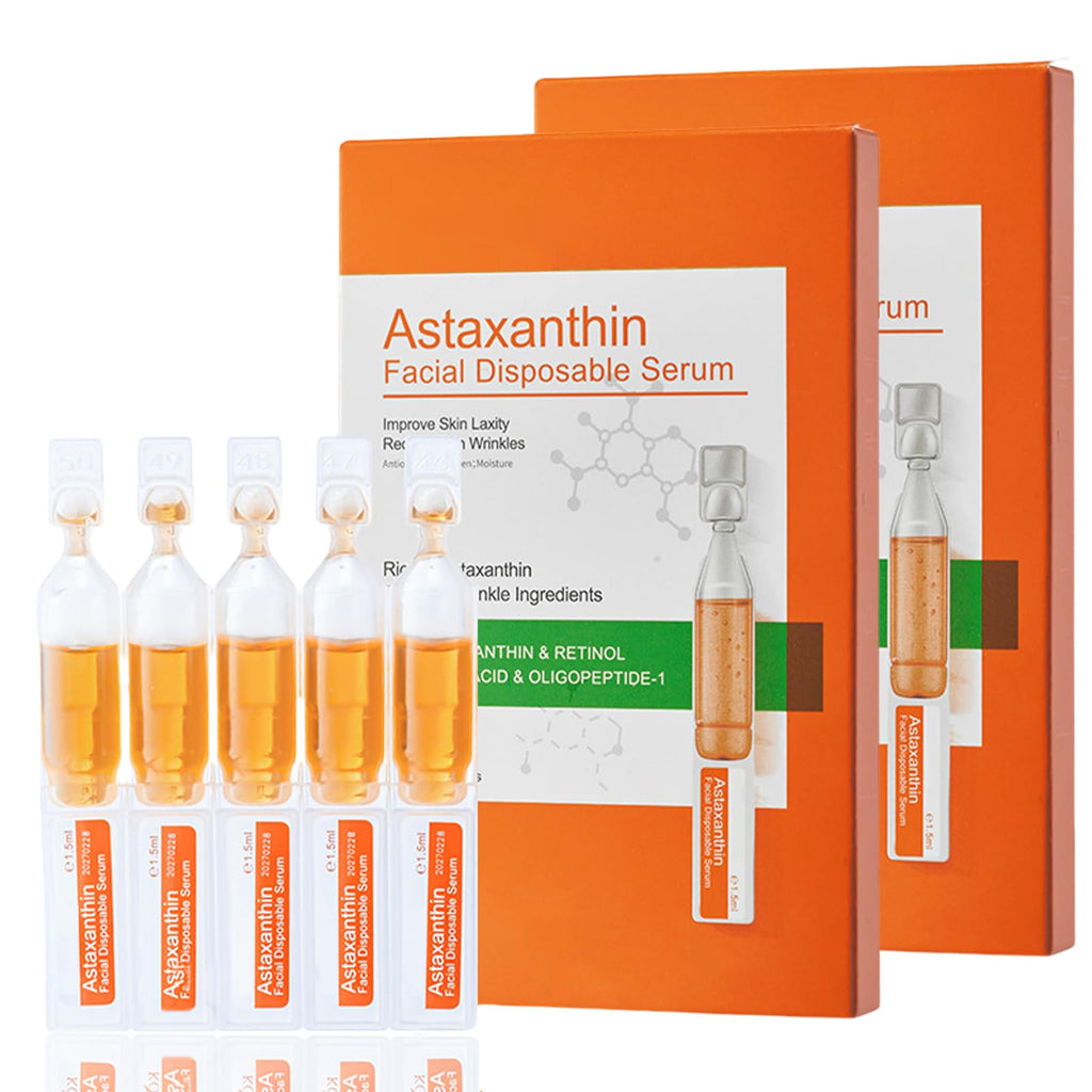 MrCuvaryas Astaxanthin Serum for Face — Anti-Aging, Hydration & Pore Refinement