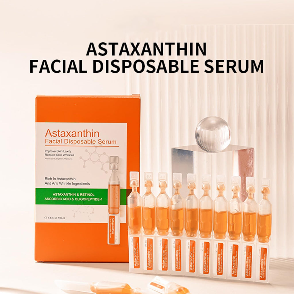 MrCuvaryas Astaxanthin Serum for Face — Anti-Aging, Hydration & Pore Refinement