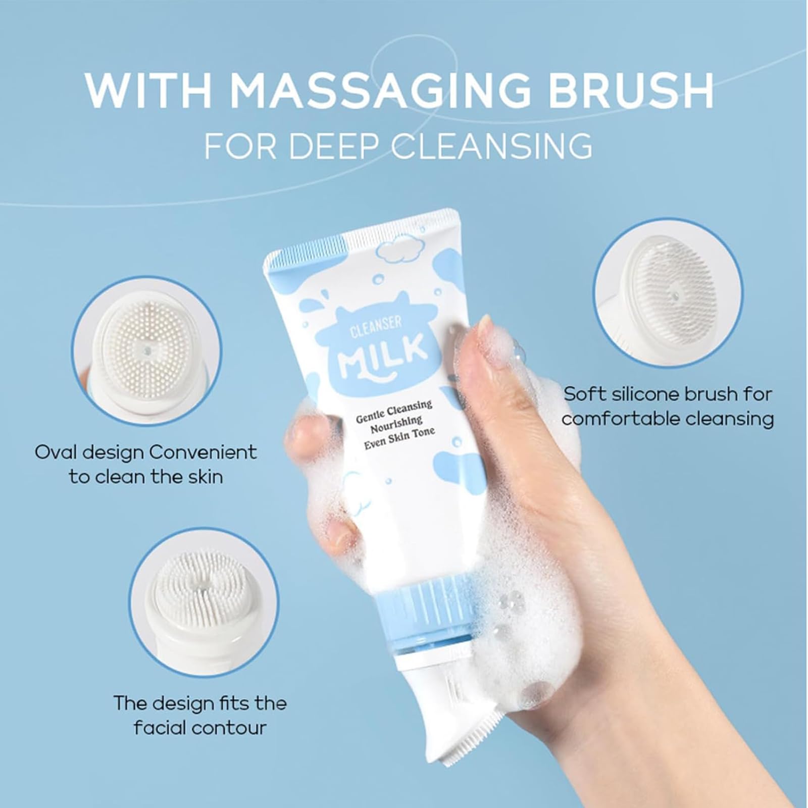 MrCuvaryas Milk Skincare Set – 9-in-1 Teen & Kids Skincare for Ages 8–12