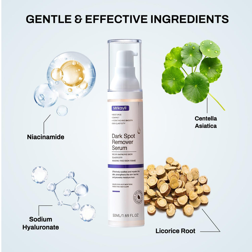 Mrkayll Dark Spot Remover for Face – Fade Sun Spots & Melasma