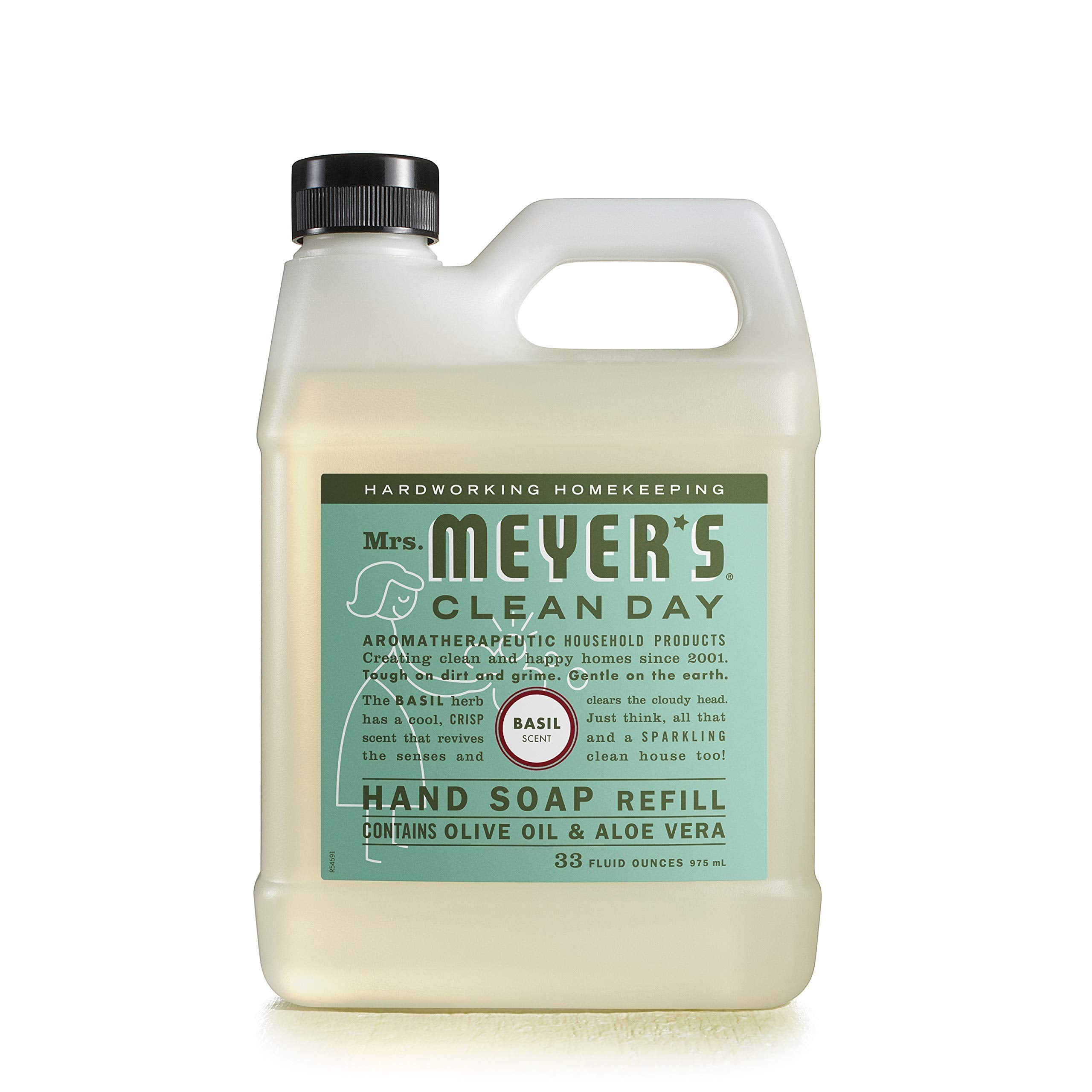 Mrs. Meyer's Clean Day Hand Soap Refill Variety Pack – Basil & Lemon Verbena (2 CT)