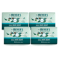 Mrs. Meyer's Clean Day Birchwood Bar Soap – 4 Bars, 5.3 oz Each, Body & Hand Wash