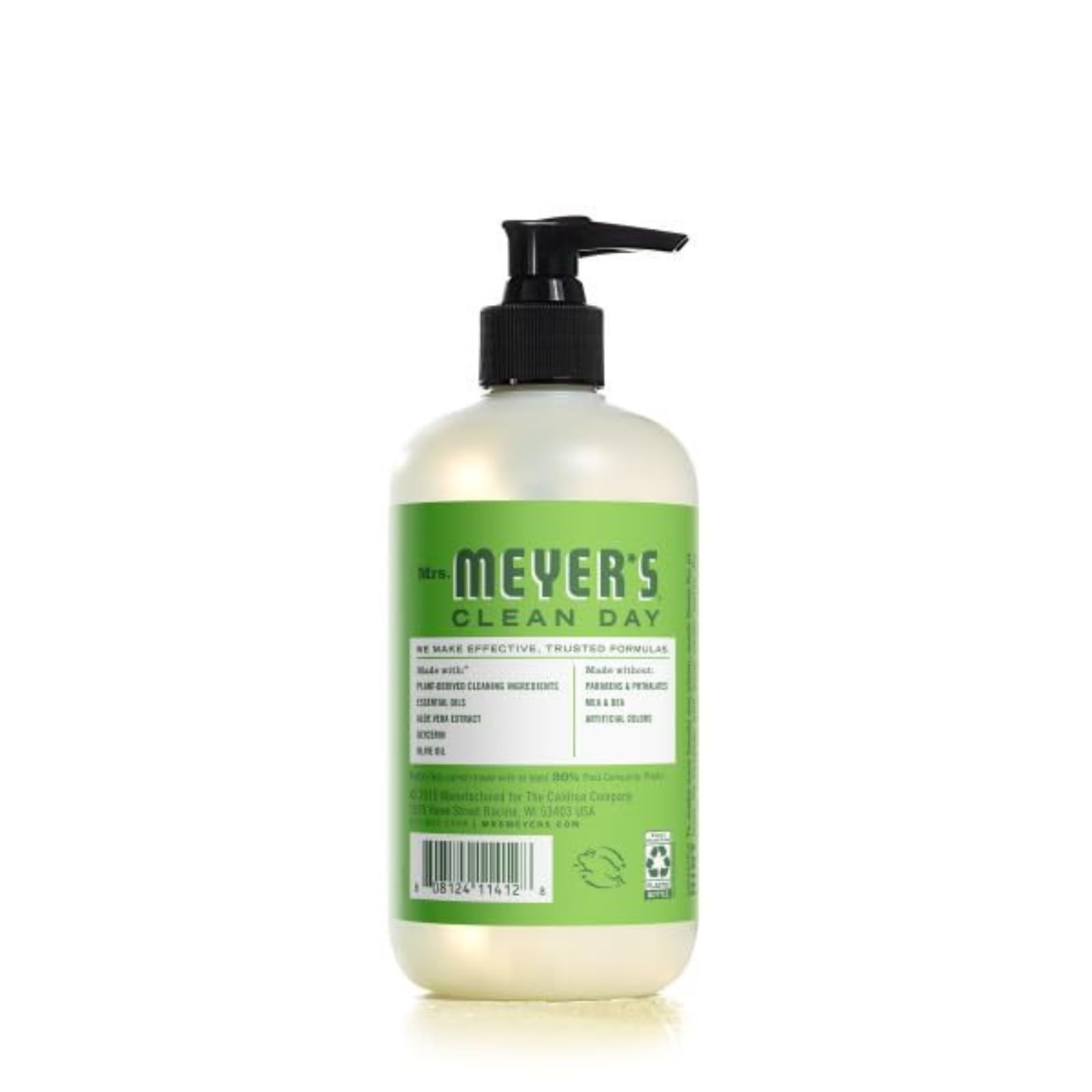 Mrs. Meyer's Clean Day Hand Soap Variety Pack – 12.5 oz Each (Fresh Cut Grass, Tomato Vine, Dandelion, Blueberry)