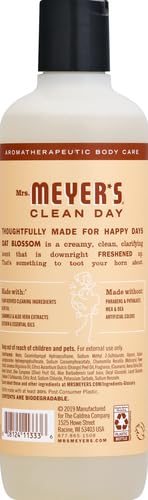 Mrs. Meyer’s Clean Day Moisturizing Body Wash – Oat Blossom Scent, 16 oz