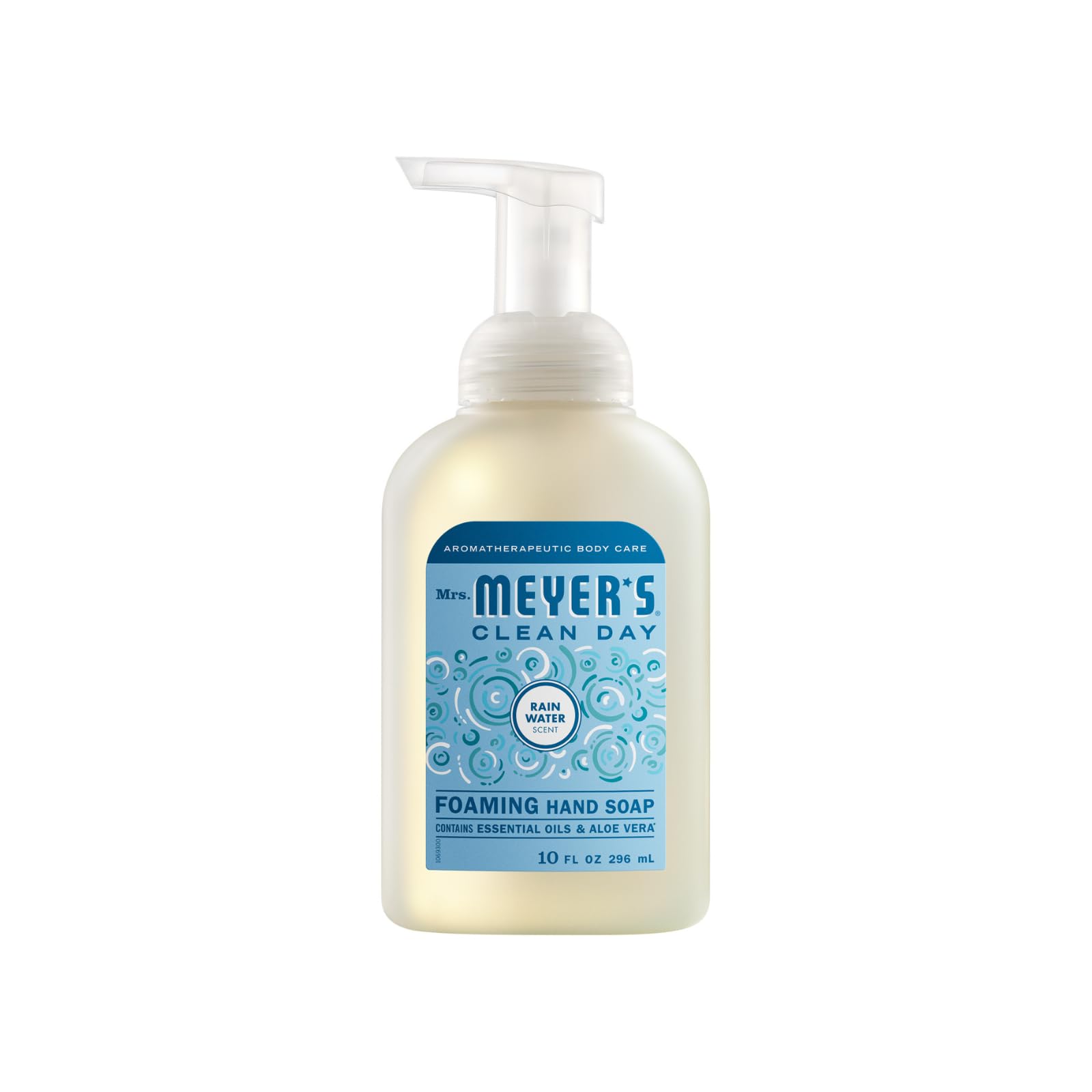 Mrs. Meyer's Clean Day Foaming Hand Soap 4-Scent Variety Pack – Rain Water, Lavender, Lemon Verbena, Watermelon (10 oz each)