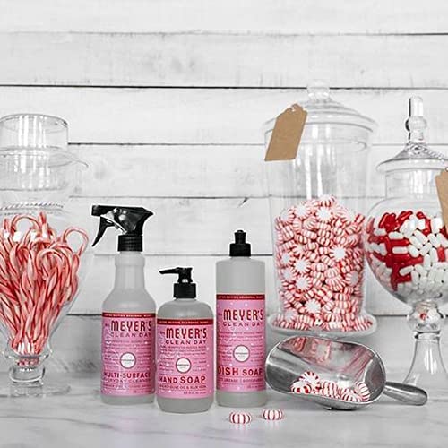 Mrs. Meyer's Clean Day Peppermint Hand Soap – 12.5 oz (Pack of 3) | Cruelty-Free, Non-Drying