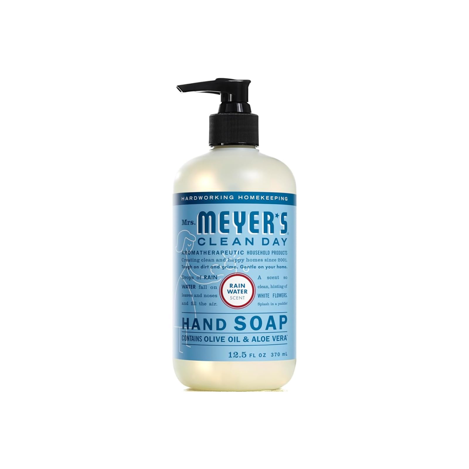 Mrs. Meyer’s Clean Day Hand Soap Variety Pack – 4 Scents, 12.4 oz Each