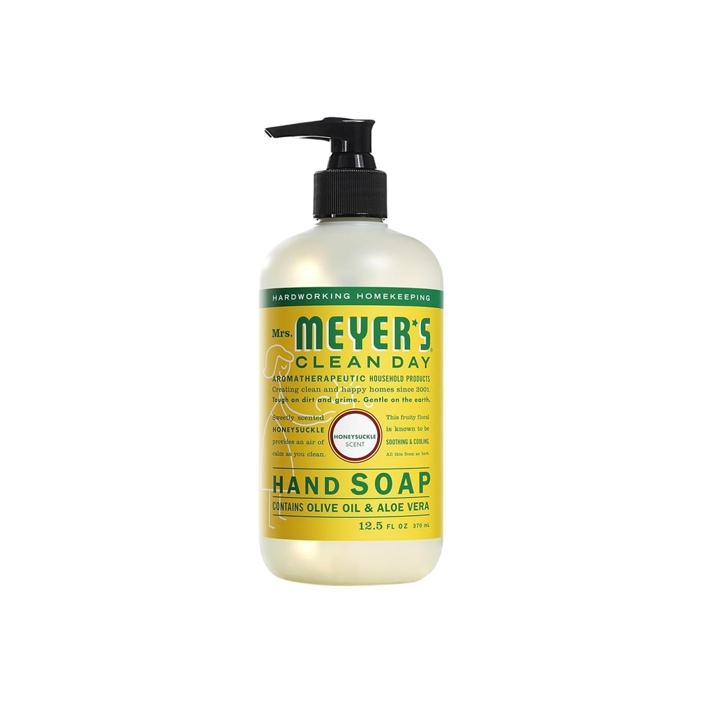 Mrs. Meyer’s Clean Day Hand Soap Variety Pack – 4 Scents, 12.4 oz Each