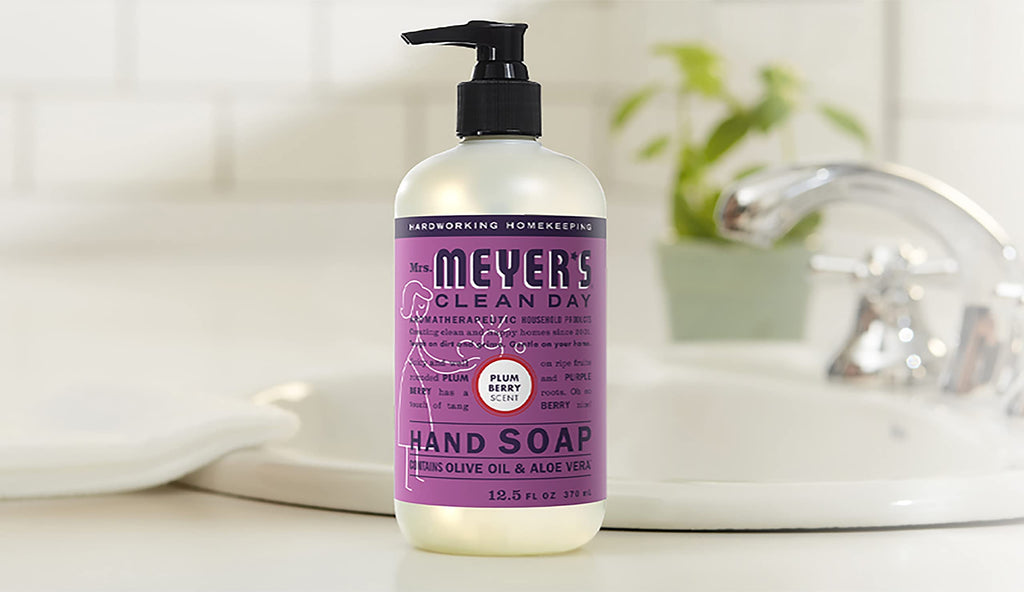 Mrs. Meyer's Clean Day New Spring Scent Variety Pack – Rain Water, Oat Blossom & Plum Berry