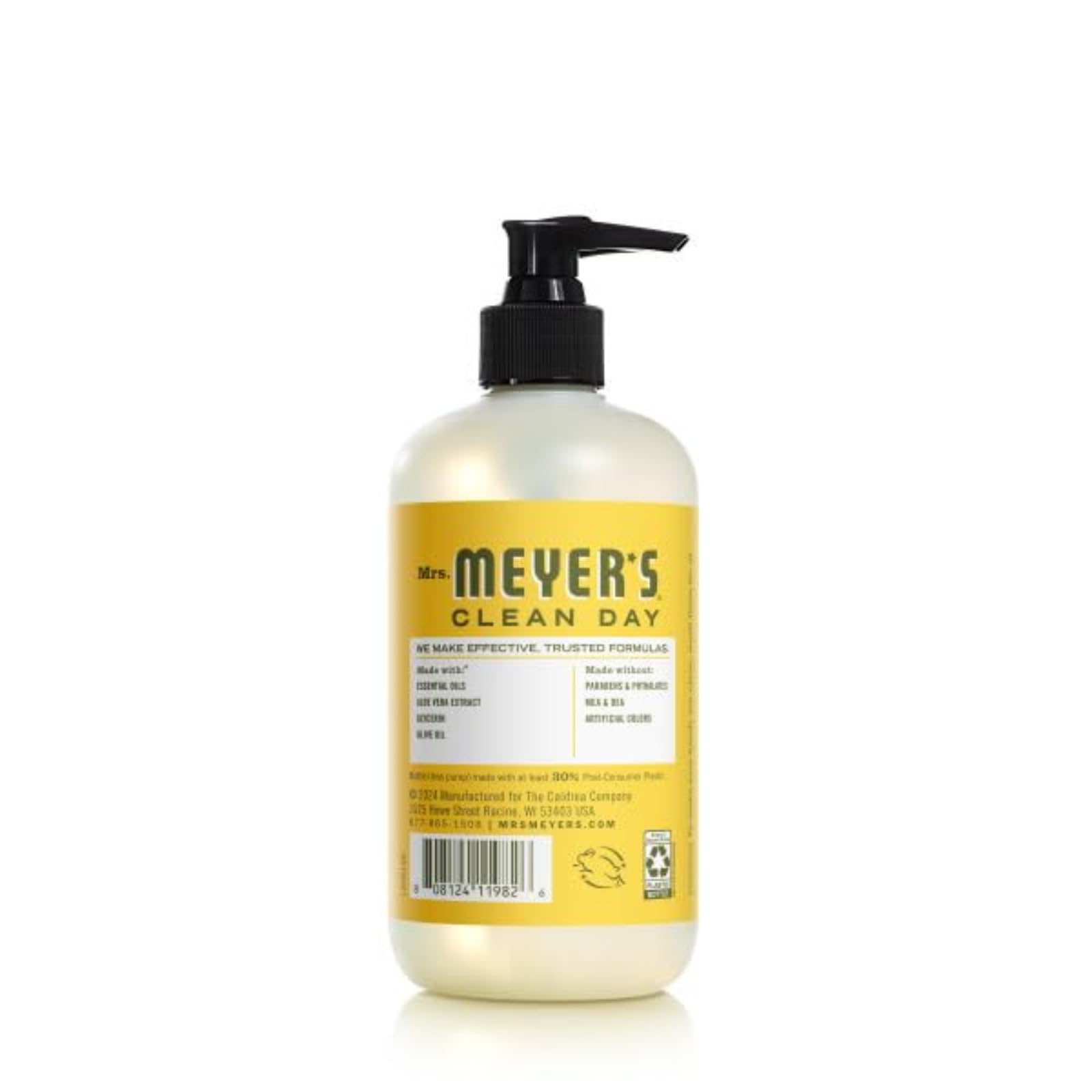Mrs. Meyer's Clean Day Hand Soap Variety Pack – 12.5 oz Each (Fresh Cut Grass, Tomato Vine, Dandelion, Blueberry)