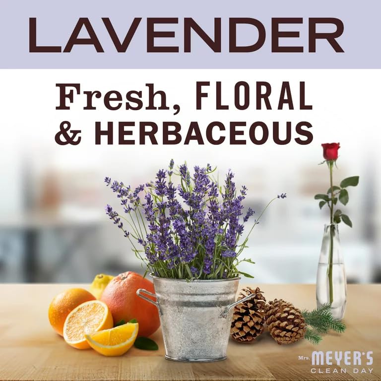 Mrs. Meyer's Clean Day Lavender Body Wash – 16 fl oz, Pack of 2