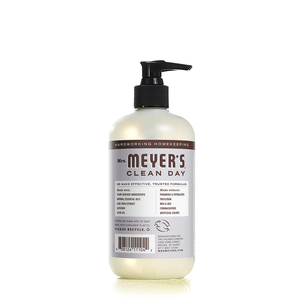 Mrs. MEYER'S CLEAN DAY Lavender Hand Soap – 12.5 oz, Pack of 6