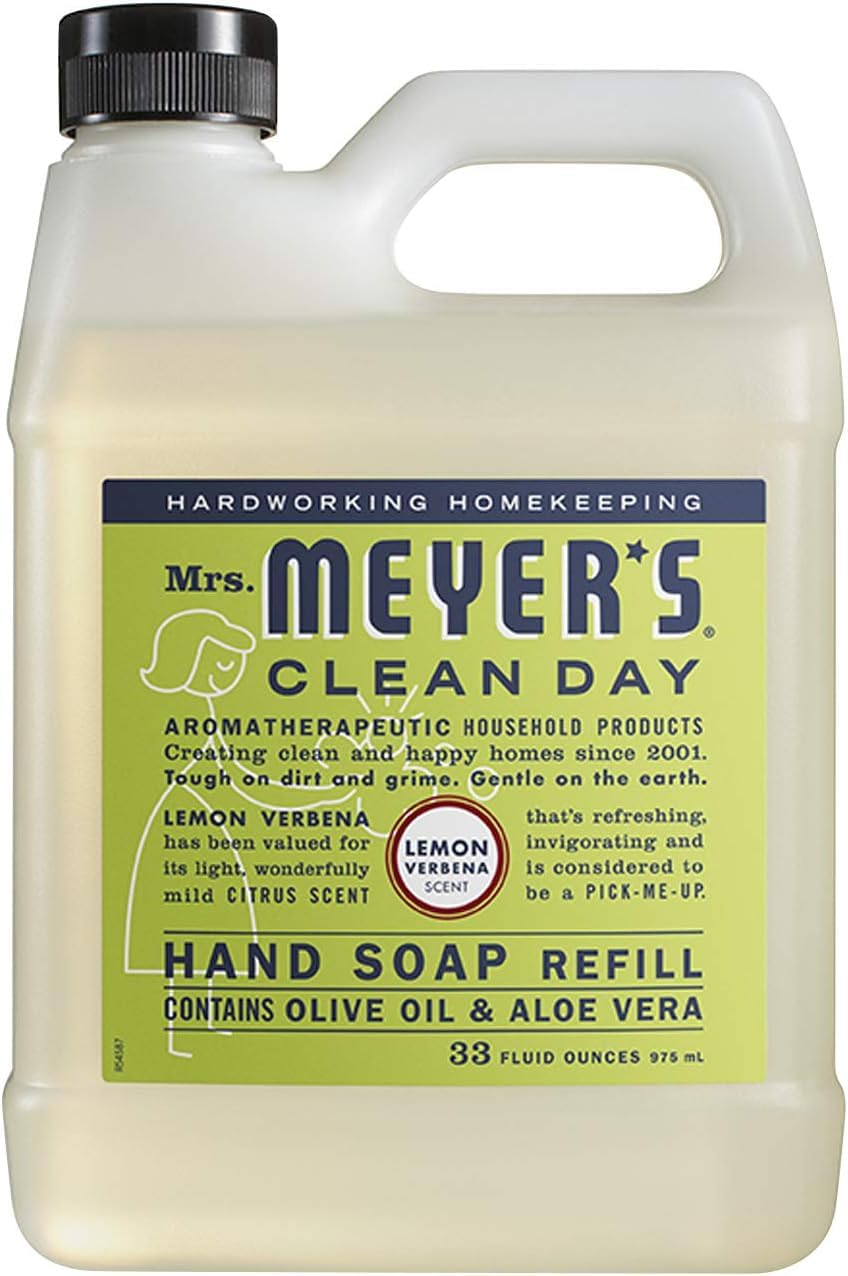 Mrs. Meyer's Clean Day Hand Soap Refill 2 CT – Lemon Verbena & Rain Water